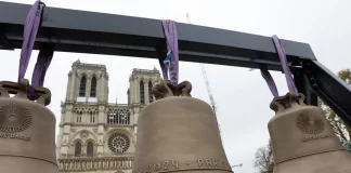 Notre Dame Restoration Progress: Bells Ring for the First Time in Four Years