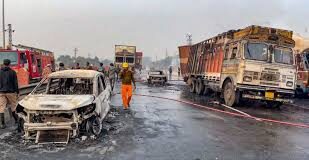 Jaipur Accident: How Did LPG Tanker Driver Survive Fire that Killed 13?