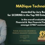 Beyond Business: MADique Technologies Wins India SME 100 Award for Innovation s Social Impact