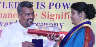 DR. THEJO AMADULA HONOURED WITH PRESTIGIOUS BHARAT RATNA SAMMAN 2025 FROM SRI. CHANDAN KUMAR CHOUDARY FROM BJP IN DELHI