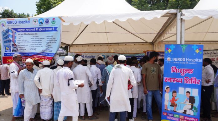 Nirog Hospital Organizes Mega Health Camp at Gandhi Maidan, Patna