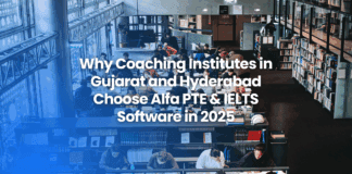 Why Coaching Institutes in Gujarat and Hyderabad Choose Alfa PTE & IELTS Software in 2025