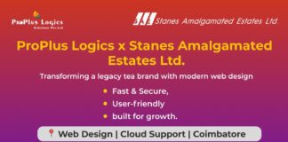 ProPlus Logics Empowered Stanes Amalgamated Estates Ltd to Brew a Strong Online Presence
