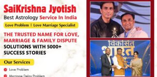 Sai Krishna Jyotish: Your Trusted Solution for Love, Marriage & Family Dispute Issues