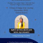Shakti: Empowering Feminine Energy – A Transformative 90-Minute Workshop by Kirti Sethia Bengani