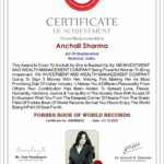 ANCHAL SHARMA TO SIGN FIVE-MOVIE CONTRACT WITH VM INVESTMENT & WEALTH MANAGEMENT COMPANY