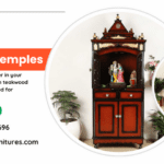 A Sacred Presence at Home: Thoughtfully Crafted Wooden Mandir for Home by DZYN Furnitures