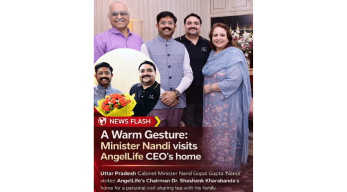 Warm Gesture: Minister Nandi Visits AngelLife CEO at Home