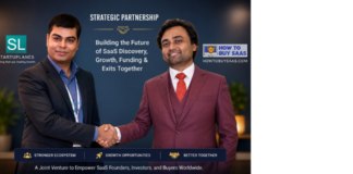 HowToBuySaaS Announces Strategic Partnership with StartupLanes to Build a New-Age SaaS Discovery, Growth, Funding, and Exit Ecosystem