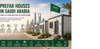 Prefab Houses in Saudi Arabia: Complete Infrastructure Solutions by DSI