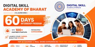 Digital Skill Academy Of Bharat Launches Career-Focused Internship Ecosystem Connecting Students with 100+ Startup Opportunities