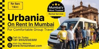 For Sure Taxi Offers Premium Urbania on Rent in Mumbai for Comfortable Group Travel