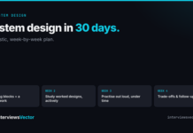 How to Prepare for a System-Design Interview in 30 Days